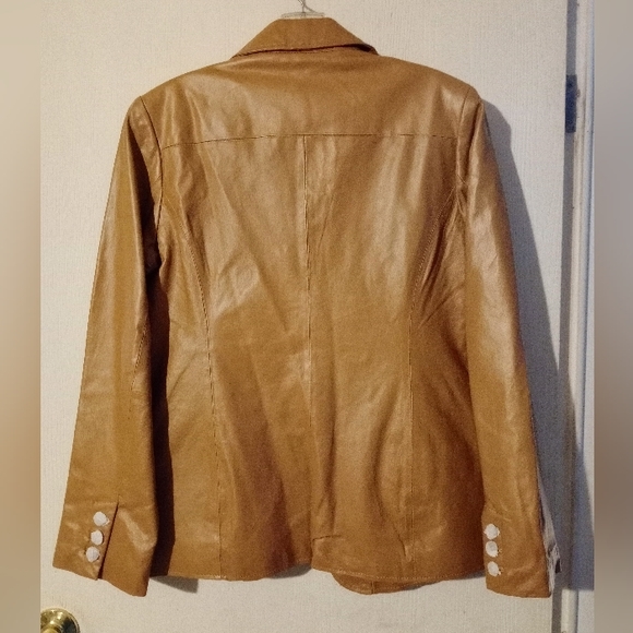 NWOT d & co. Leather‎ Jacket Sz. M - Picture 11 of 12